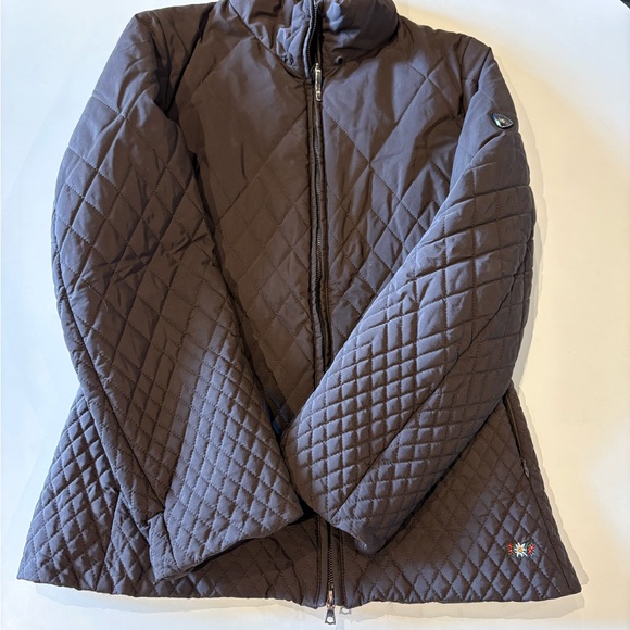 Quilted Brown Jacket - Picture 1 of 6